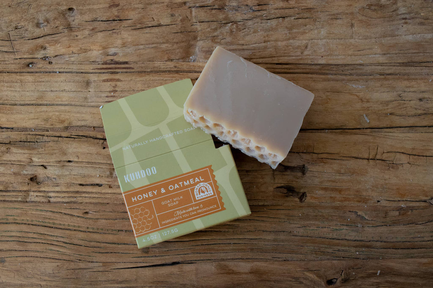 Honey and Oatmeal Bar Soap