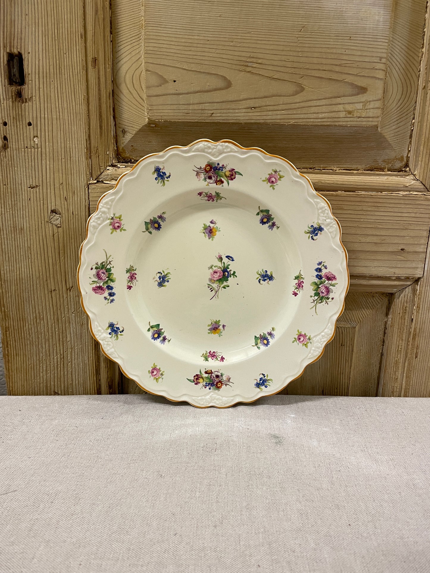 Vintage Floral Salad Plate
