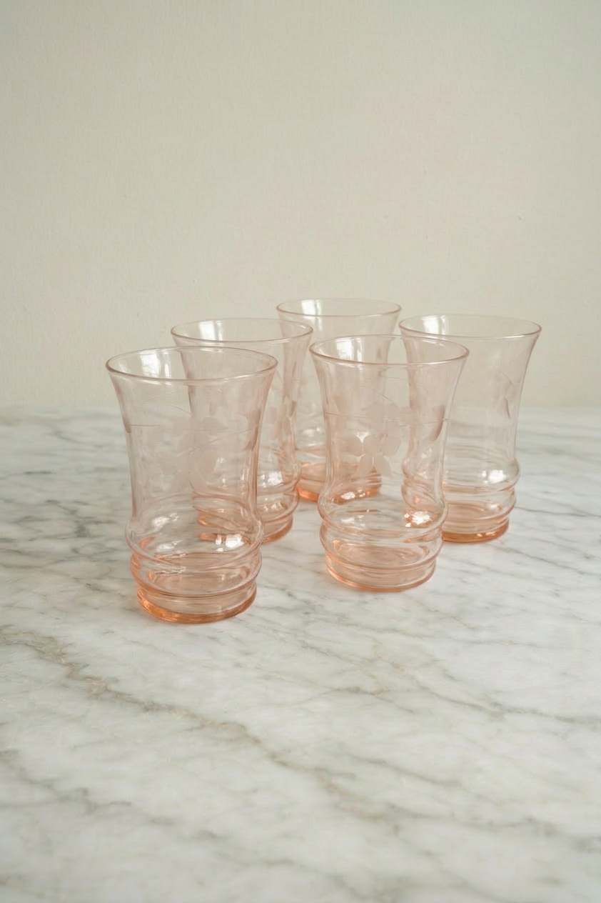 Blush Juice Glasses