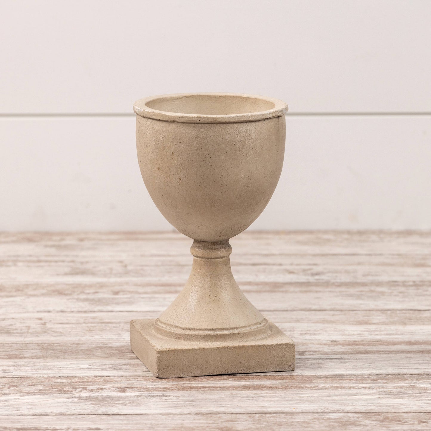 11.75" PEDESTAL PLANTER With Topiary
