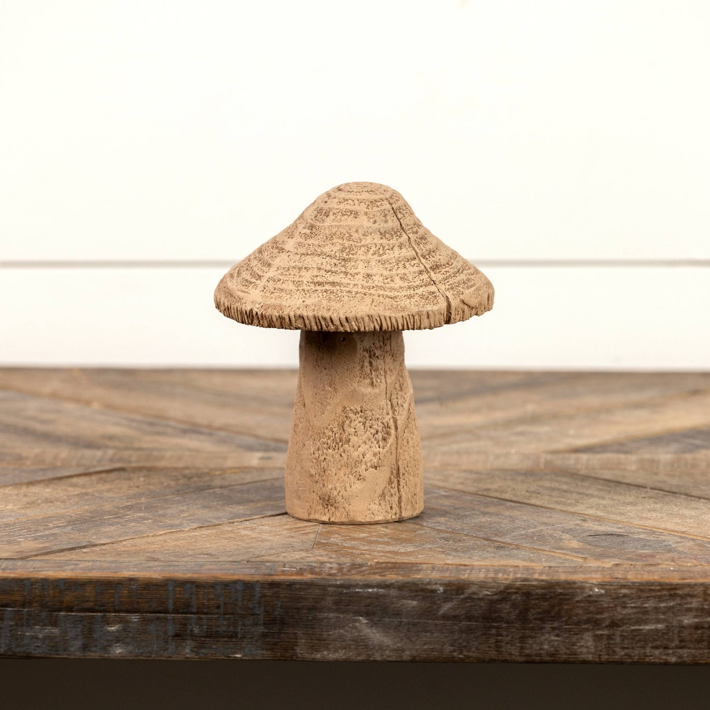 6.5" Natural Mushroom