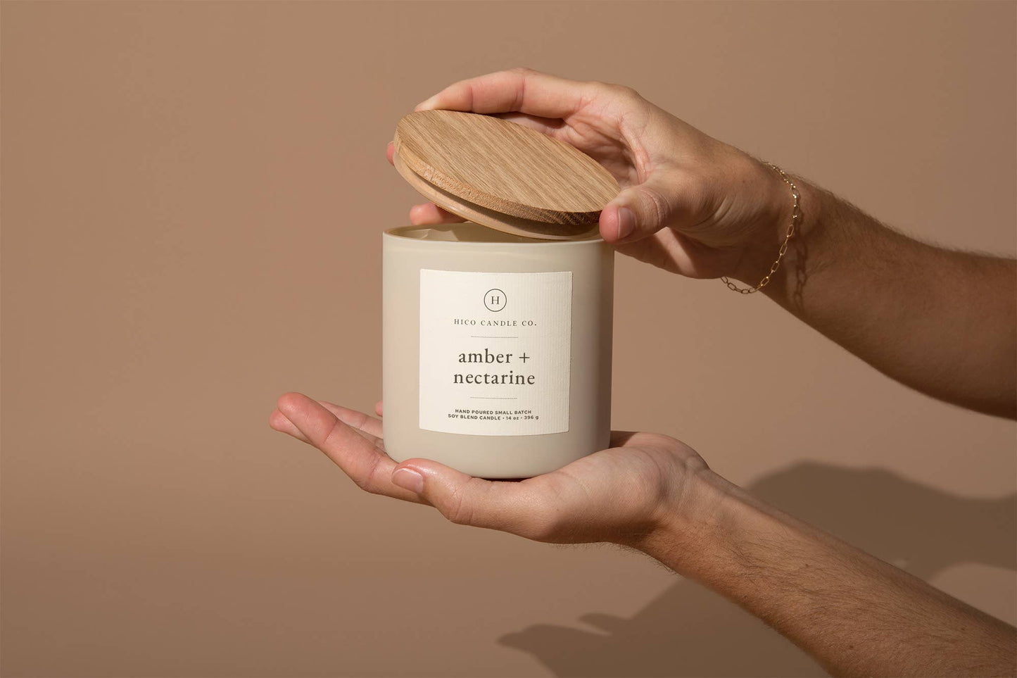Amber + Nectarine - 14oz. Candle (Copy)