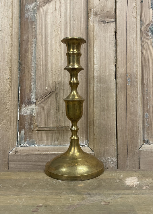 Medium Brass Candlestick Holder