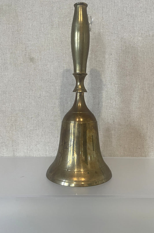 Aged Brass Hand Bell