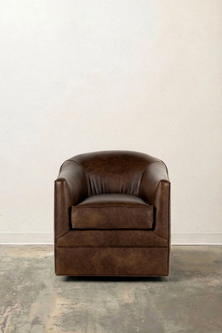 Leather Swivel Chair