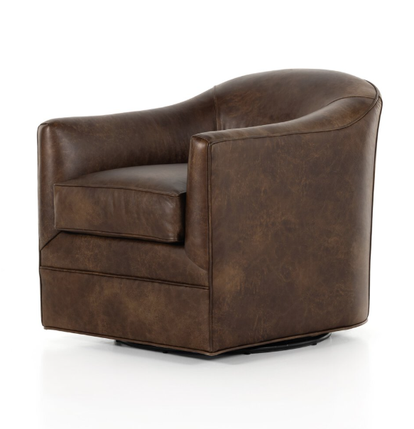 Leather Swivel Chair
