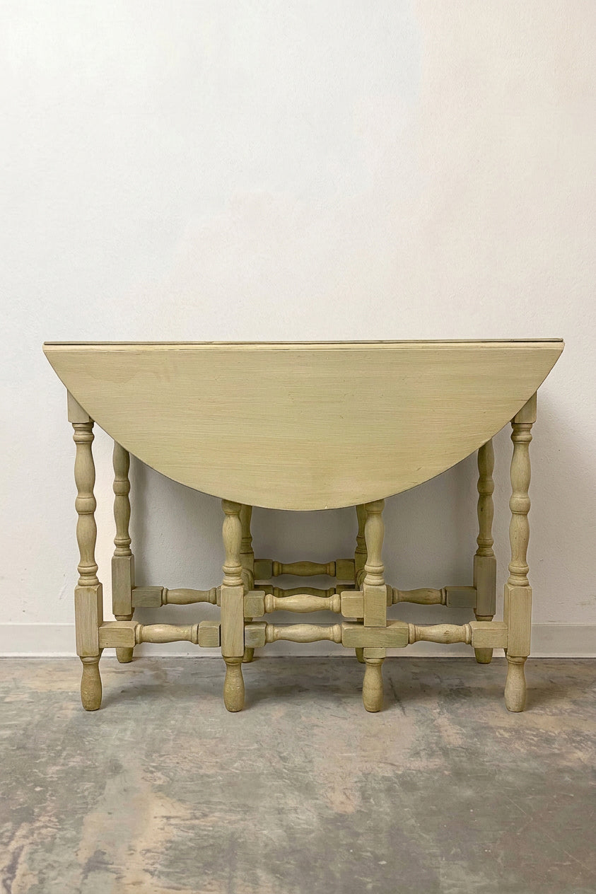Small Drop Leaf Table with Drawer