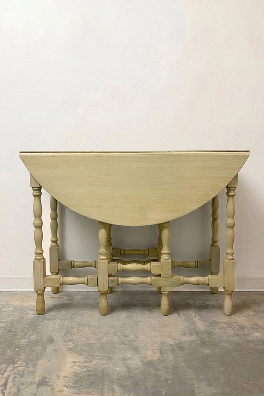 Small Drop Leaf Table with Drawer