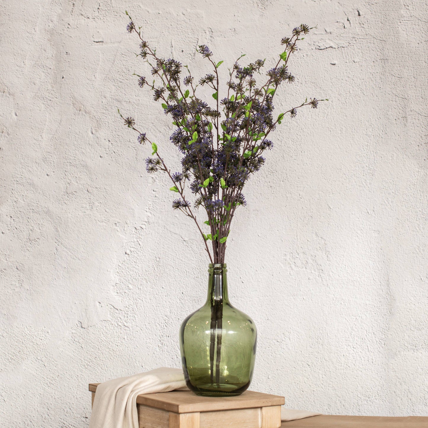 36" Purple Eucalyptus Seed Stem