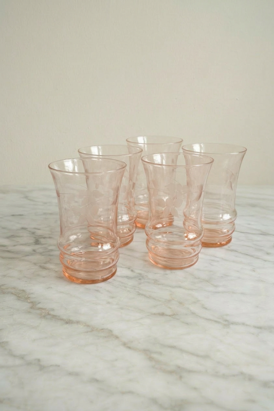 Blush Juice Glasses