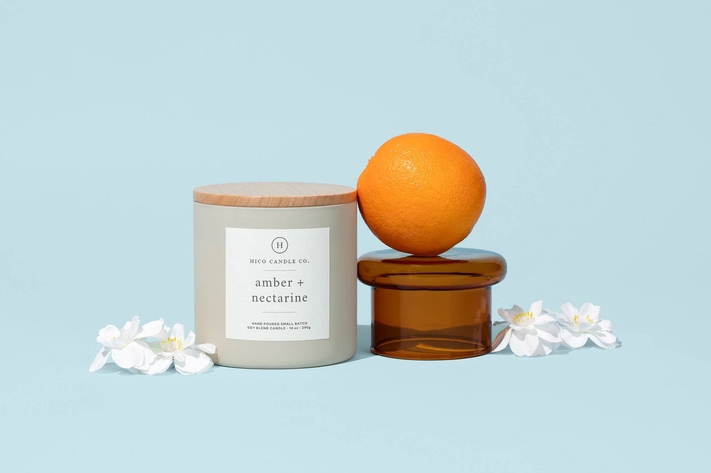 Amber + Nectarine - 14oz. Candle (Copy)